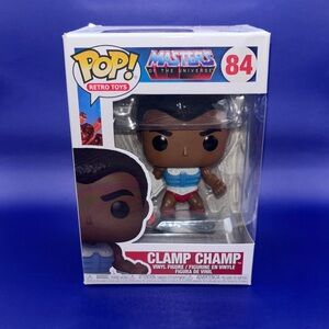 Funko Pop Masters of the Universe Clamp Champ Figure
